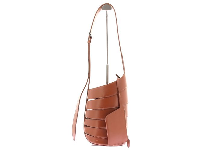 Alaïa Borsa "Babel" in pelle camel Cammello - Ansicht 6