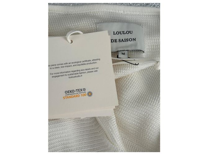 Autre Marque Top blanco SAYA LOULOU DE SAISON de viscosa - vista 5