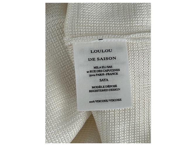 Autre Marque Top blanco SAYA LOULOU DE SAISON de viscosa - vista 6