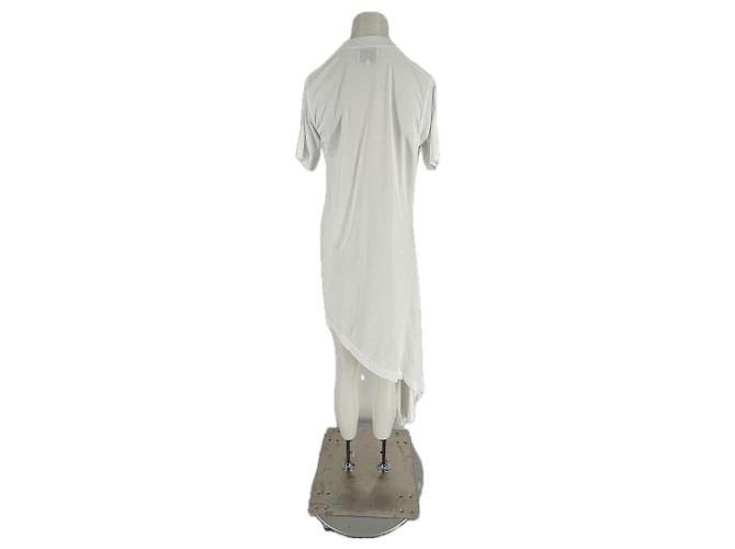 Autre Marque T-shirt blanc asymétrique IGARI - vue 2