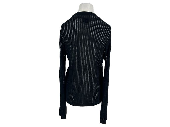 Autre Marque Jersey HEDORA semitransparente Negro - vista 2