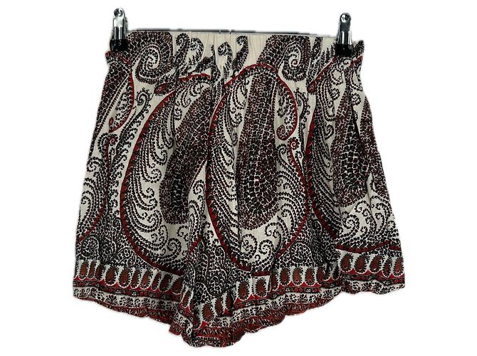 Autre Marque Short de linho Cassia BOTEH Bege - vista 2