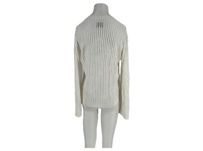 Autre Marque Jersey HEDORA semitransparente Blanco - vista 2