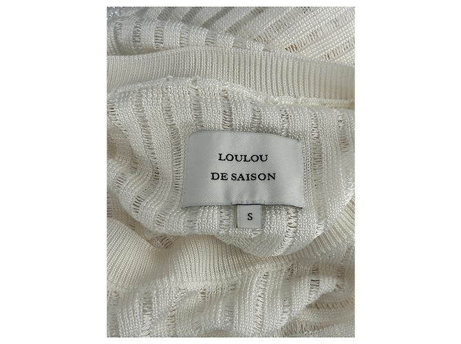 Autre Marque Jersey HEDORA semitransparente Blanco - vista 5