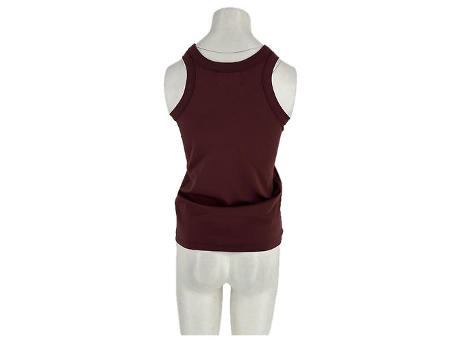 Autre Marque Top LOULOU STUDIO POSO Rojo de Algodón XS Roja - vista 2