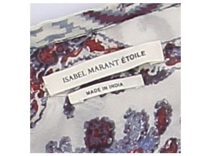Isabel Marant Etoile Mono corto con estampado floral Púrpura - vista 6