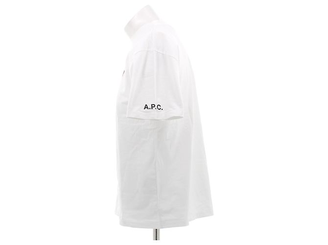 Apc T-shirt bianca "GIMME FIVE" Bianco - vista 4