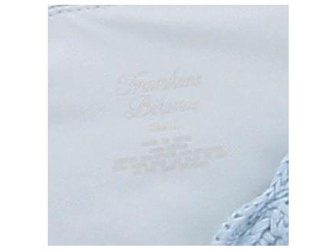 Autre Marque Short Genevieve em crochê Azul - vista 5
