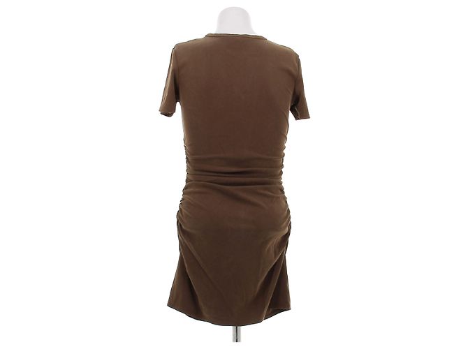 Vestido Ba&Sh marrón de viscosa talla 36 Castaño - vista 2