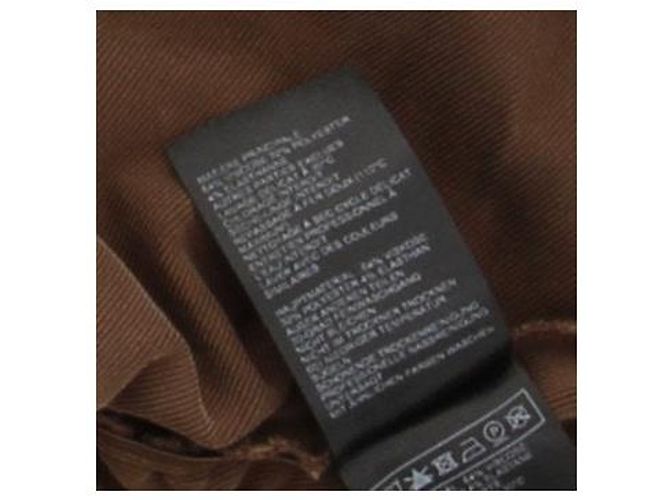 Vestido Ba&Sh marrón de viscosa talla 36 Castaño - vista 6
