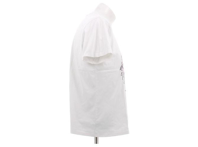 Ganni T-shirt bianca stampata Bianco - vista 3