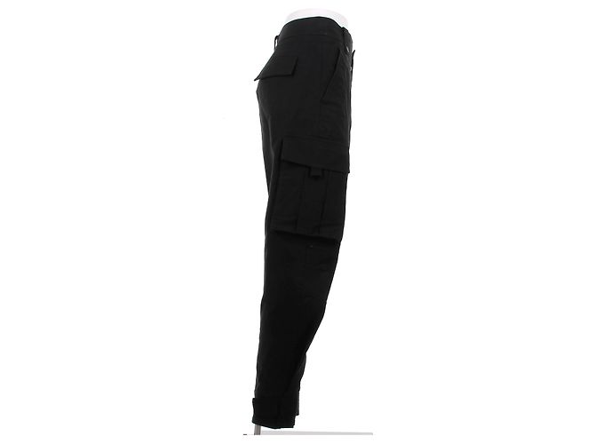 Pantaloni cargo Dior neri in cotone Nero - vista 3