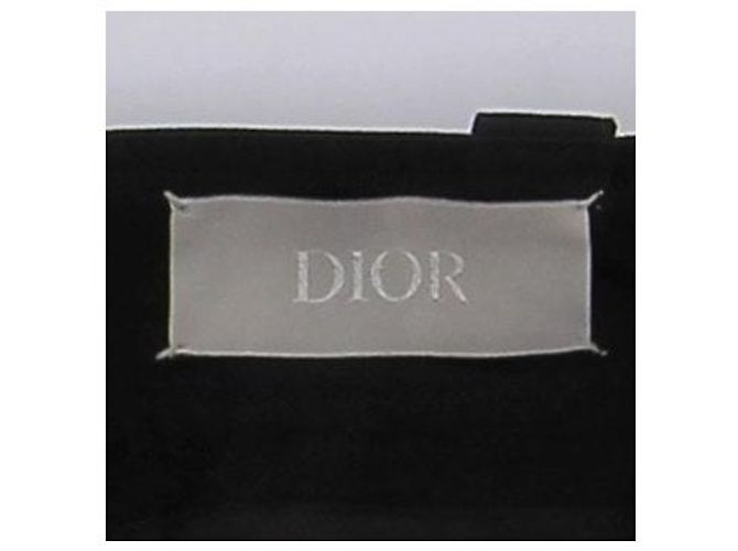 Pantaloni cargo Dior neri in cotone Nero - vista 6