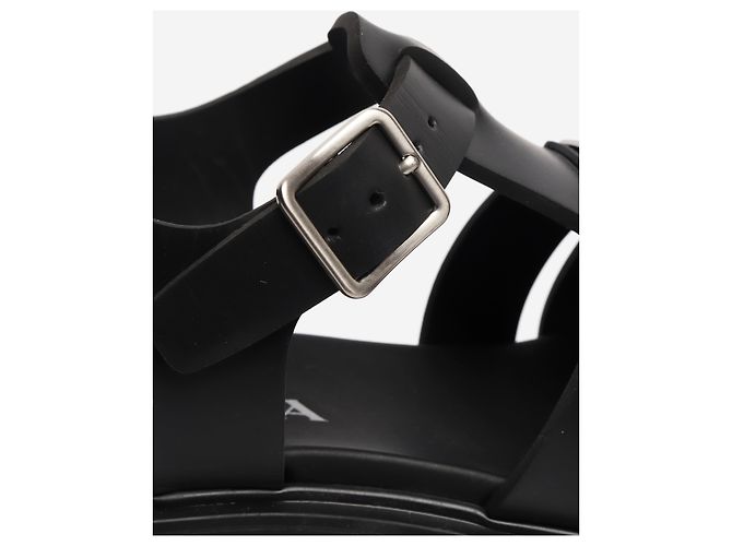 Prada Schwarze Plateausandalen - Größe UK 7 - Ansicht 4