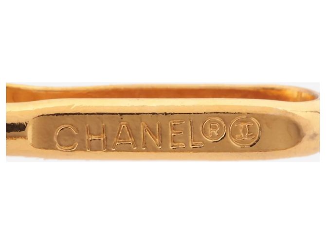 Chanel Cintura con catena Coco Mark 1982 beige e oro - vista 5