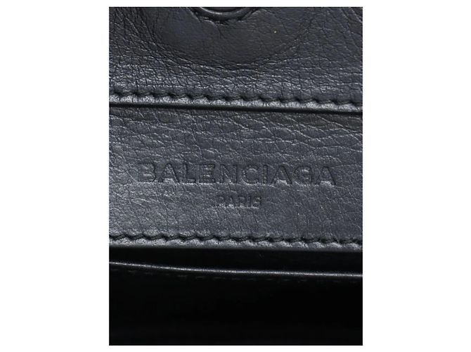 Balenciaga Borsa 2way in pelle Papier nera Nero - vista 5