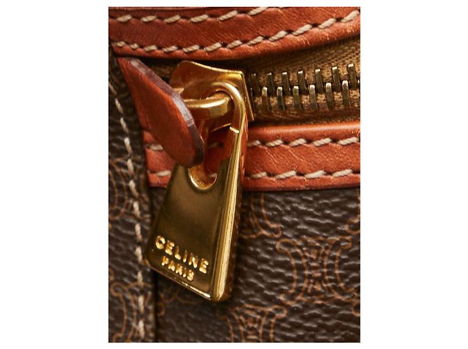 16 Céline Bolsa Celine Brown Macadam Marrom - vista 10