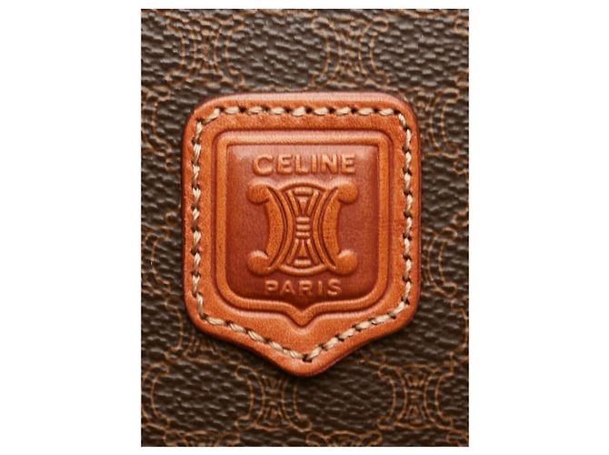 16 Céline Bolsa Celine Brown Macadam Marrom - vista 12