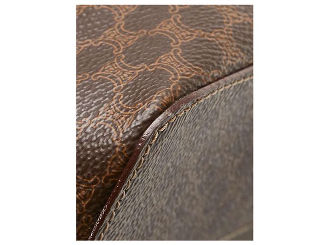 16 Céline Bolsa Celine Brown Macadam Marrom - vista 4