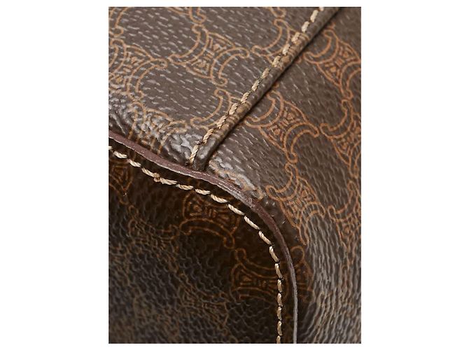 16 Céline Bolsa Celine Brown Macadam Marrom - vista 7