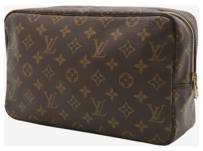Louis Vuitton Beauty case vintage Monogram marrone - vista 2