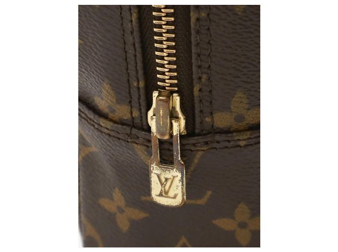 Louis Vuitton Beauty case vintage Monogram marrone - vista 4