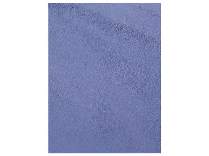 Céline Blue Trio Lederschultertasche Blau - Ansicht 8