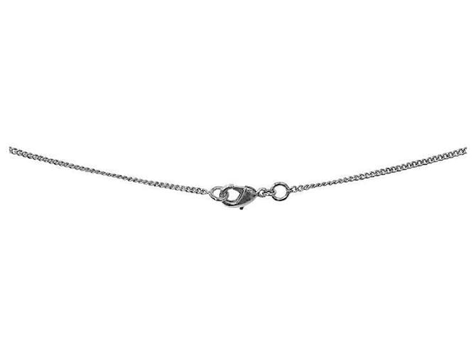 Chanel Collar Cubic CC Plata - vista 3