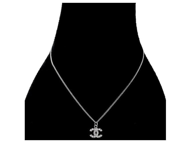 Chanel Collar Cubic CC Plata - vista 5