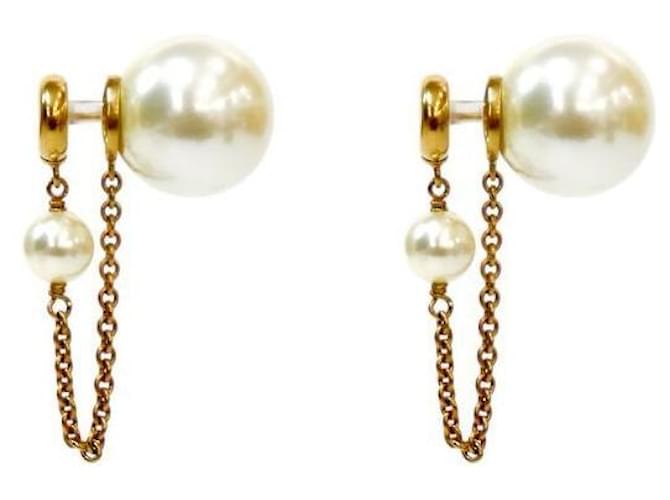 Dior Orecchini Pearl Tribal D'oro - vista 2