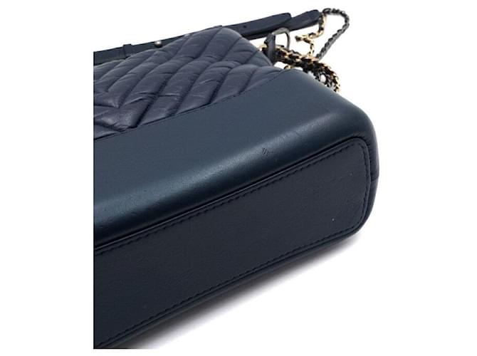 Chanel Borsa Hobo a tracolla Blu - vista 8