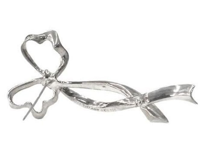 Tiffany & Co Broche de cinta plateado - vista 3