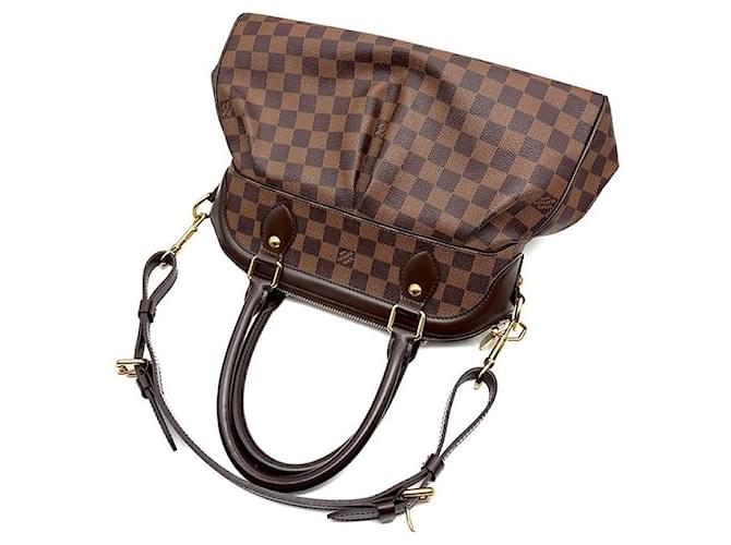 Louis Vuitton Damier Trevi PM Marrone - vista 4