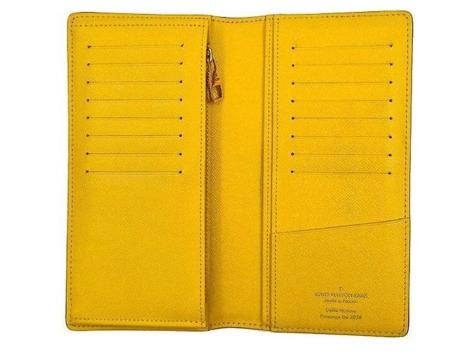 Louis Vuitton Cartera Damier Pop Braza Amarillo - vista 5