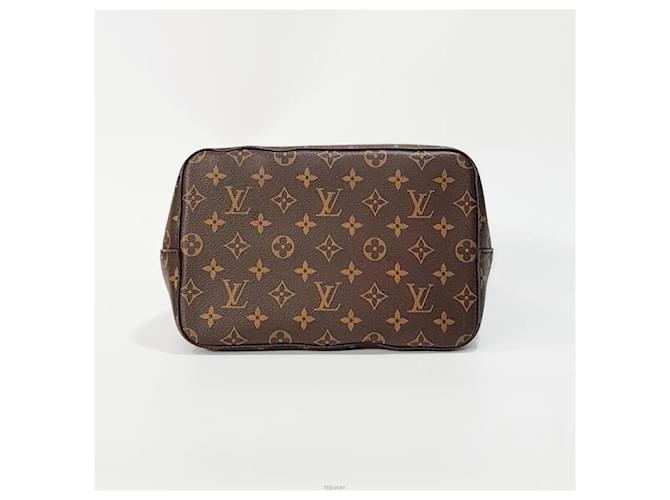 Bucket Louis Vuitton Borsa a secchiello in tela Monogram Marrone - vista 6