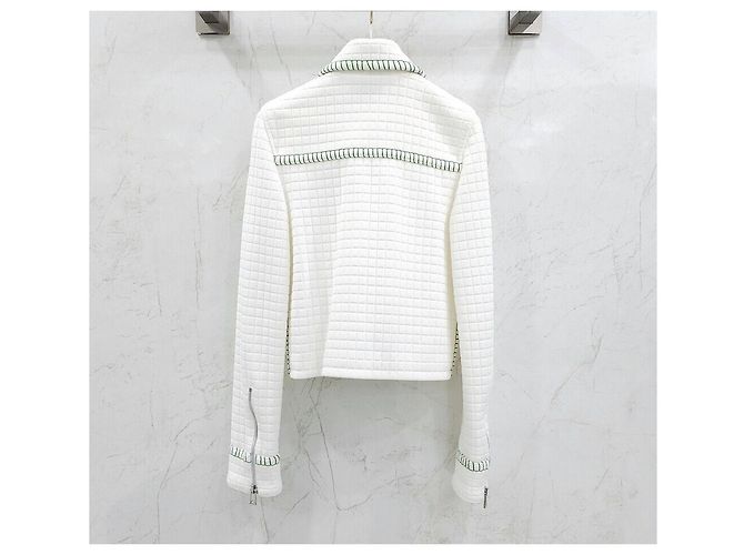 Bottega Veneta Jaqueta de jersey acolchoado com zíper - vista 2
