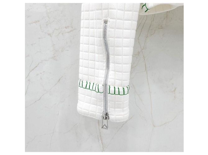 Bottega Veneta Jaqueta de jersey acolchoado com zíper - vista 3