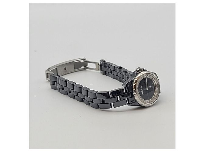 J12 Chanel Keramik-Diamant-Uhr Mehrfarben - Ansicht 6