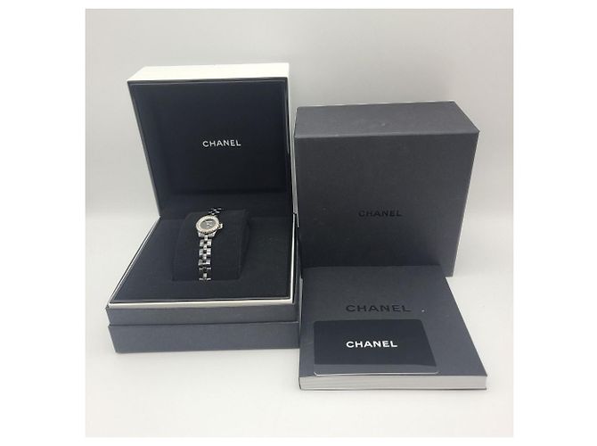 J12 Chanel Keramik-Diamant-Uhr Mehrfarben - Ansicht 9