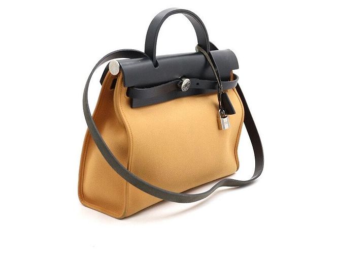 Hermès Nuova borsa tote e borsa a tracolla Zip Erline Bag PM Arancione - vista 3