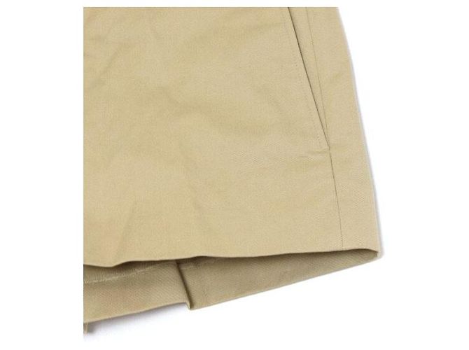 Prada Shorts de triángulo de algodón gabardina marrón para mujer - vista 3