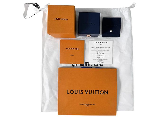 Louis Vuitton Idyl Blossom LV Diamantstecker Ohrringe Weißgold - Ansicht 9