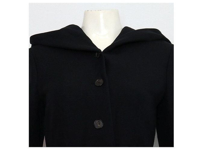 Dior Blazer com capuz de lã e seda para mulher com cinto - vista 2