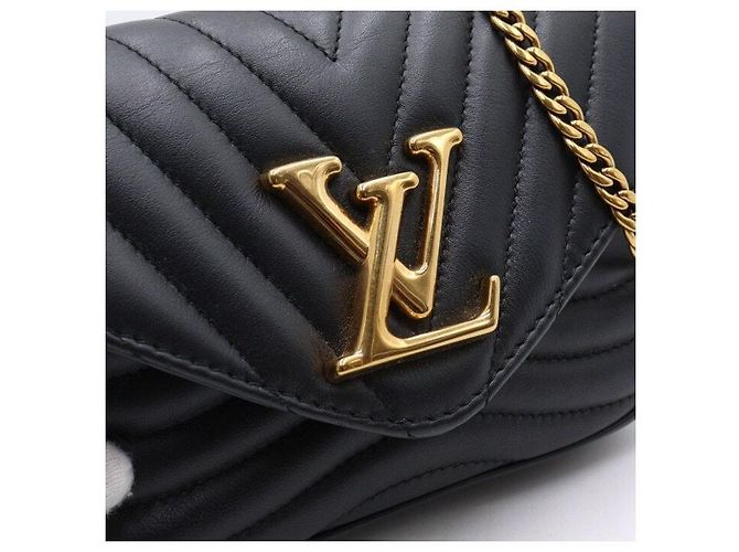 Louis Vuitton Borsa a Spalla e Borsa a Tracolla Multi Pochette New Wave Nero - vista 4