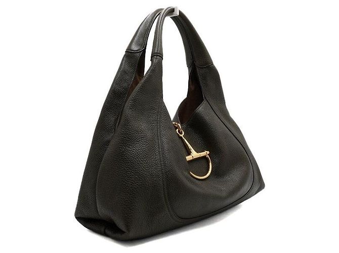 Gucci Borsa a tracolla Hobo Maxi Softbit da donna in grana verde - vista 4