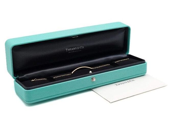 Tiffany & Co Piccolo bracciale Smile in oro giallo da donna - vista 5