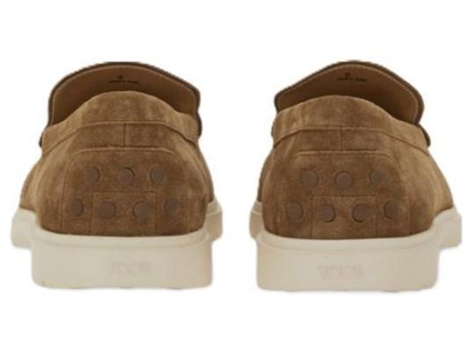 Tod's Slip-On in camoscio Marrone - vista 5