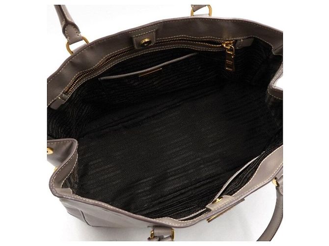 Prada Borsa Tote SAFFIANO LUX Marrone - vista 5