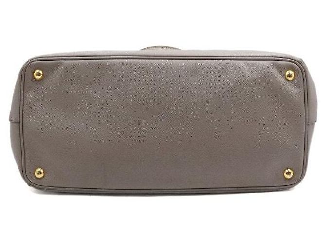 Prada Borsa Tote SAFFIANO LUX Marrone - vista 6