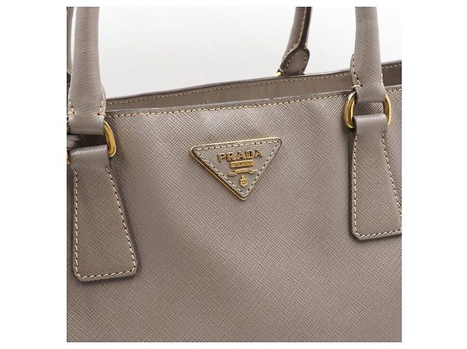 Prada Borsa Tote SAFFIANO LUX Marrone - vista 9